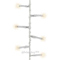 Kaemingk / LED string Lumineo Snake 7.5 m, 350 warm white LED lamps, transparent PVC, dimmer, timer, IP44