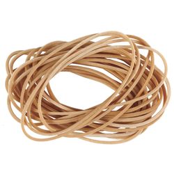 Universal bank rubber bands with a diameter of 60 mm, BRAUBERG 1000 g, natural color, natural rubber