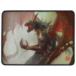 DEFENDER / Mouse pad gaming Dragon Rage M, fabric + rubber, 360x270x3 mm