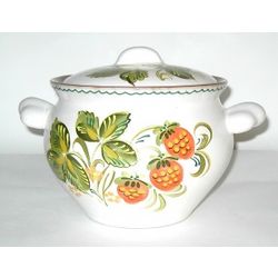 Тарусский художник / Tarusa artist / Pot for porridge "Country", 2L