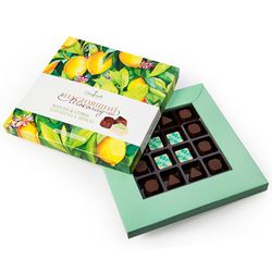 Gift set of chocolates "matcha Tea and lemon"