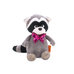 BRINQUEDOS LARANJA / Boneco de pelúcia Margarida-guaxinim borboleta brilhante 15 cm