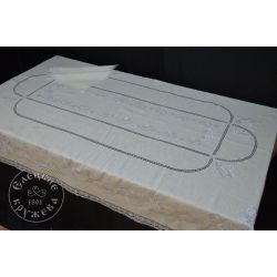Елецкие кружева / Yelets lace / Table set "Tablecloth and napkins"