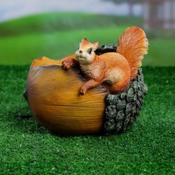 Хорошие сувениры / Figured planter "Squirrel on a nut" 18x15 cm