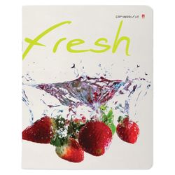 Альт / Notizbuch A5 48 J. Halterung, Käfig, Hochglanzlack, "New Fruit" / 10 Stk.