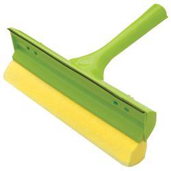Glass washer (screed, sponge), telescopic handle, 89-142 cm, working part 20 cm, YORK