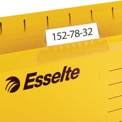 Hanging folder A4 (345х240 mm), 300 sheets, SET of 25 PCs., yellow, cardboard ESSELTE "Classic"