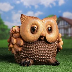 Хорошие сувениры / Figured planter "Owl" 30x31x26 cm
