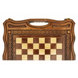 GamesDealer / Xadrez + gamão esculpido Breeze-2 40, Haleyan