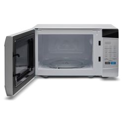 MIDEA EM720CKE 20 litre microwave, 700 watt power, touch control, display, white