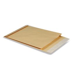 Envelope-bulk pack C4 (229х324х40 mm) up to 250 sheets, Kraft paper, tear strip