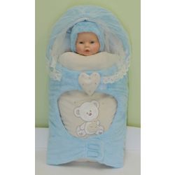 Балуша / Set for discharge "Bear-Bunny in the window"