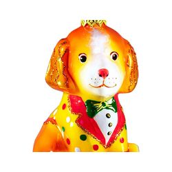 Ариель / Christmas tree toy "Circus dog", 10 cm