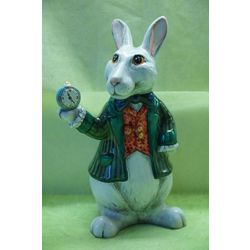 Ярославская майолика / Figurines "White Rabbit"