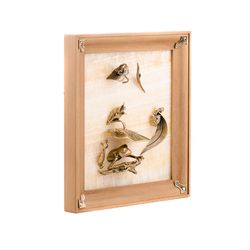 Золотая антилопа / Painting from onyx "Frog"
