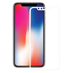 RED LINE / Protective glass for iPhone X / XS Full Screen (3D), white