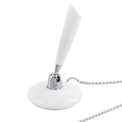 BRAUBERG / Masa tükenmez kalem "Stand-Pen White1", MAVİ, zincir, 50 adet.