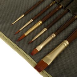 Малевичъ / Synthetic brush set, 12 pcs