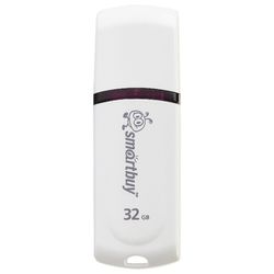 SMARTBUY / Flash Drive 32 GB, Paean, USB 2.0, white