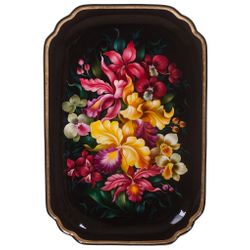 Жостово / Unique forged Tray, by O. Koshkina 53x36 cm