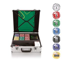 GamesDealer / 600 Chips Nuts Poker & Blackjack Set - à prix réduit