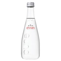 EVIAN / Still mineral water Evian, glass bottle 0.33 l