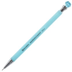 BRAUBERG mechanical pencil "Diamond", body meats, chrome, 0.5 mm