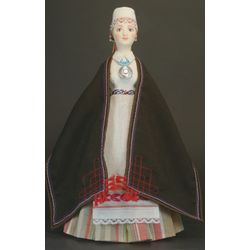 Потешный промысел / Кукла сувенирная "Женский эстонский костюм середины 19 века"