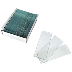 LEVENHUK / Slides G50, for the manufacture of microslides, 75x25 mm, 1000-1200 microns, 50 pcs.