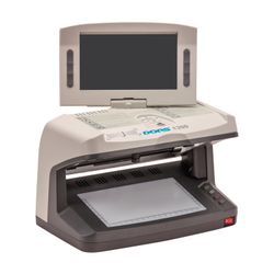 DORS / Detector de notas 1300 M2, display LCD 18 cm, visualização, IR, UV, ANTISTOX, elemento especial "M"