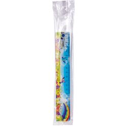 Line plastic, 20 cm, STAMM "rainbow", wide, patterned