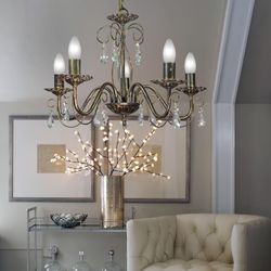 ПЕТРАСВЕТ / PETRASVET / Pendant chandelier S8067-5, 5xE14 max. 60W