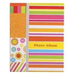 BRAUBERG photo album for 100 photos 10x15 cm, hard cover, "Abstraction", mixed