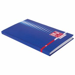 BRAUBERG / Notebook "INDAY blue", 96 sheets A5 (135x206 mm), hardcover, laminated cover, cage