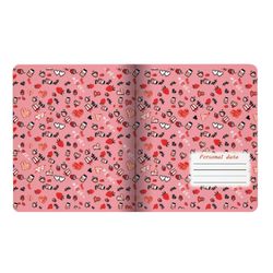 Альт / Notebook A5, 48 sh., Staple, cage, foil, hot stamping, selective varnish, "ROMANTIC NEW" / 10 pcs.