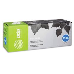 CACTUS / Cartouche de toner (CS-CF210X) pour HP LaserJet Pro 200 M276n / M276nw, noir, rendement 2400 pages.
