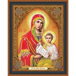 Опт-картина / Diamond mosaic 27x33 Icon Icon of Kazan Mother of God