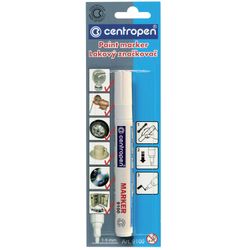 Barniz marcador de pintura CENTROPEN, 1-5 mm, BLANCO, punta redonda