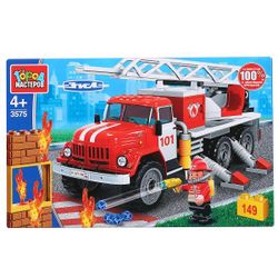 Город мастеров / City of Masters / Constructor "Firefighter ZIL with a ladder"