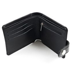 Purse combined with finished edges black