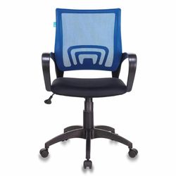 Ghế CH-695N / BL / TW-11, có tay vịn, lưới, màu đen / xanh