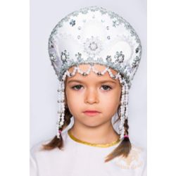 Русский народный костюм  / Kokoshnik "Alina", 11 cm