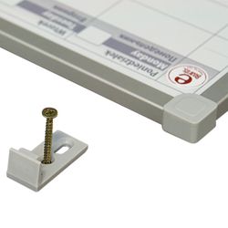 Board-planing FOR a WEEK magnetic marker/cork (60x50 cm), aluminum frame, ECO, "2x3" (Poland)