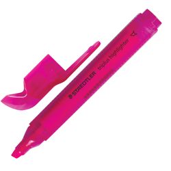 Highlighter STAEDTLER (Germany) "Triplus", NEON PINK, triangular, 2-5 mm line
