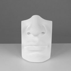 Мастерская Экорше / Plaster figure "Nose with the lips of David"