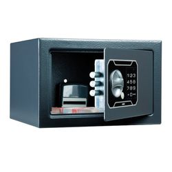 Safe office (furniture) lightweight design AIKO "T-170 EL", 170 x260 x230 mm, 3.7 kg, electronic lock, wall mount
