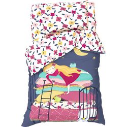 Этель / Conjunto de roupa de cama 1.5 "Princesa adormecida" 143x215 cm, 150x214 cm, 50x70 cm -1 un, 100% algodão, chita grossa