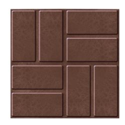 The PPK Reinforced paving tile "8 bricks" 330х330х30 (m2 / 9 PCs)