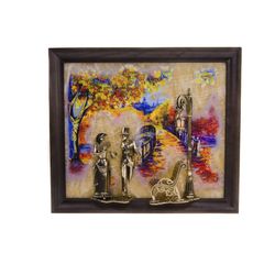 Золотая антилопа / Painting "Evening walk. Bridge" with illumination