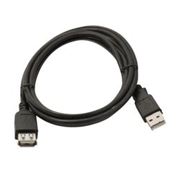 USB 2.0 extension cable, 1.8 m, DEFENDER, MF, for connecting peripherals